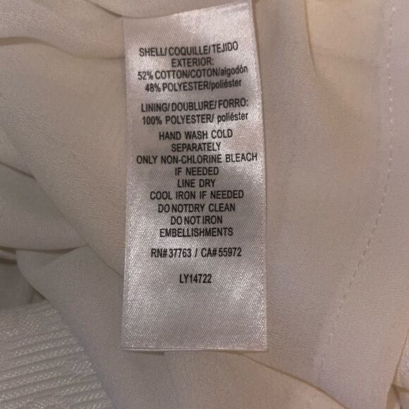 Laundry by Shelli Segal Beaded Summer Dress Size 4 - Picture 10 of 10